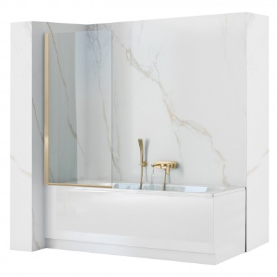 Шторка душевая Rea Elegant Gold